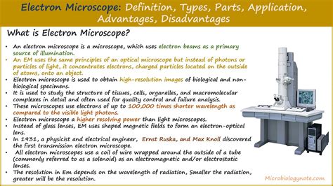 electron microscope biology definition.